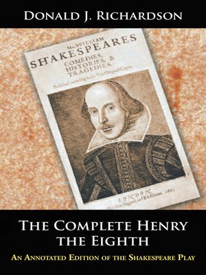 cover image of The Complete Henry the Eighth